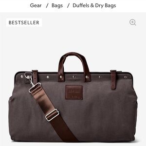 Line of Trade Gray Duffel Bag